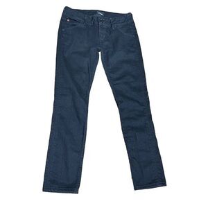 Hudson Black Denim Straight Leg Jeans Size 26